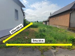 Bátka – 1730 m2 STAVEBNÝ POZEMOK na menší domček/chatku