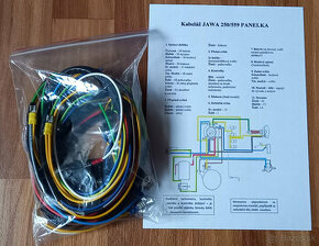 kabeláž JAWA Kývačka a Panelka - 1