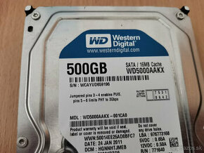 HDD 500GB Western Digital