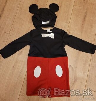 Karnevalový kostým Mickey H&M, veľkosť 74