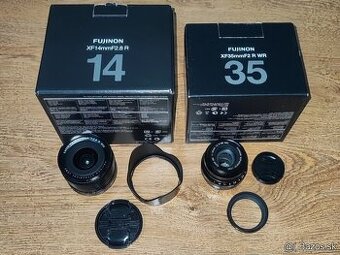 Fujifilm 14mm f/2,8 R / 35mm f/2 R WR / 56mm f/1,2 R