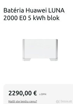 SOLARNA BATERIA HUAWEI LUNA 2000 5kW