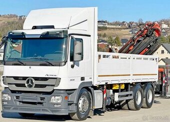 Mercedes Actros 2636 - 6x4 - Valník + HR-PALFINGER - 1