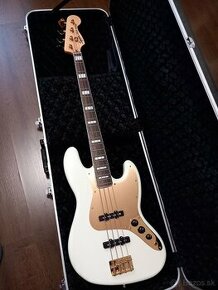 Fender Squier 40th Anniversary Jazz Bass Gold Edition LRL Ol