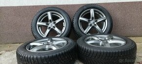 Alu Brock 5x112 a zimné Bridgestone Blizzak 205/55 R16 - 1