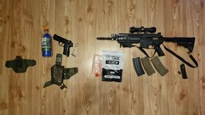 Airsoft - M4 LMT Sir Defender 4 + pištol Beretta px4 storm - 1