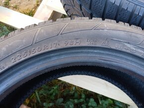 predam zimne pneumatiky Dunlop winter sport.225/50 r17.dezen - 1