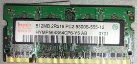 SODIMM DDR2 - 512MB