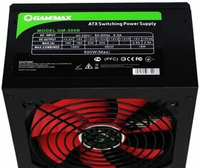 Zdroje GAMEMAX 500W (GM-500B) - 1