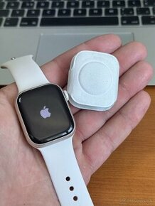 Apple Watch 9 41mm GPS Starlight - nové, 100% zdravie