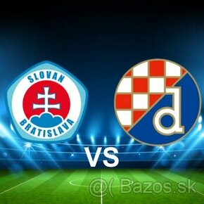 Lístky na zápas LM: Slovan Bratislava - ✅ Dinamo Záhreb ✅ - 1