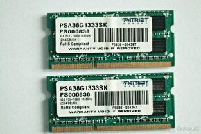 RAM SODIMM DDR3 1333MHz 8GB(2x4GB) MAC