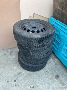 Predám kolesa 205/55 r16 z octavia 2 5x112