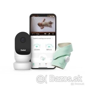 Owlet Monitor Duo: Smart Sock 3 + Cam 2 tyrkysová