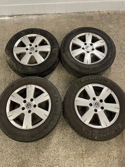 5x112 r15 elektróny Volkswagen + letné 195/65 r15 Michelin