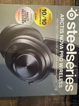 SteelSeries Arctis Nova Pro Wireless X - TOP stav