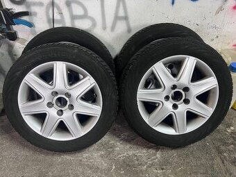 5x112 R16 + zimne pneu 205/55 R16