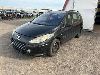 Peugeot 307 1,6 hdi 80KW 9HZ kombi prodám díly - 1