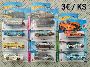 Hotwheels Mainline - Audi , McLaren , Mazda