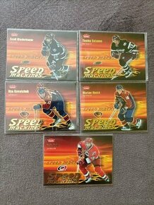 Hokejové kartičky - Fleer speed machines 2006