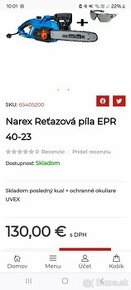 Elektrická reťazová píla Narex "NOVÁ" - 1