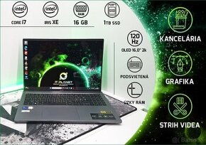 16,0" OLED 120HZ Acer Swift, i7-13gen./IrisXE/16GB DDR5/1TB