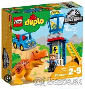 Predám Lego DUPLO 10880 - Jurassic World - T-Tex a Veža