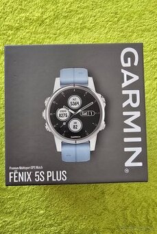 Hodinky Garmin fenix 5s plus modre