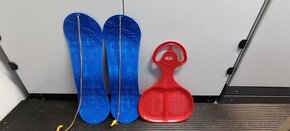 Detsky plastovy snowboard