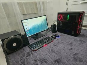 Kompletna PC zostava s 24' monitorom Asus