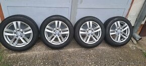 Alu 16" 5x112r16 pneumatiky 205/55r16 - 1