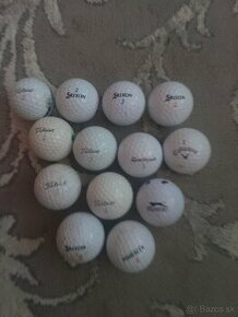 Golf loptičky 26 ks rôzne