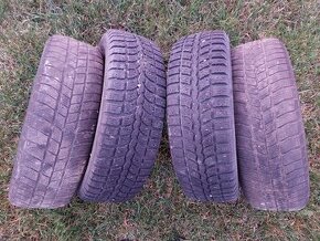 Predam 4ks zimne pneumatiky Kama Barum 195/65 r15