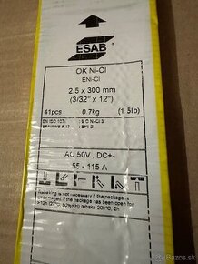 Elektródy Esab typ OK Ni-Cl OK 92.18