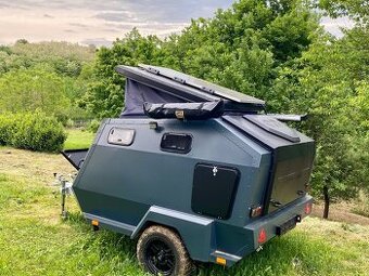 offroad obytný nepouživaný prívesový karavan