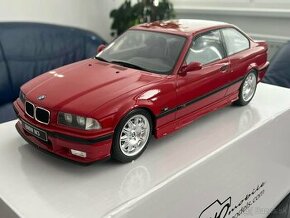 1:12 BMW M3 3.2 (E36) Červená - OttOmobile Limited Edition - 1