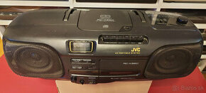 Predám rádiomagnetofón s CD JVC RC-X320