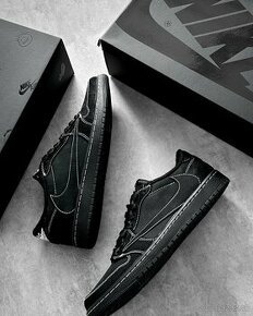 Nike x Travis Scott Air Jordan 1 Low OG "Black Phantom"