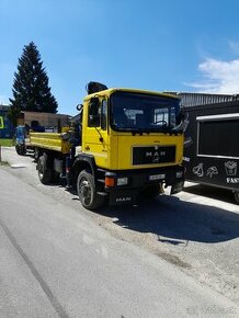 MAN 17.232 4x4 sklápač s hydr.rukou - 1