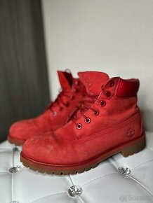 timberland topanky cervene 40 - 1