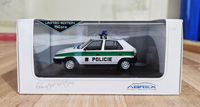 Abrex 1:43 Škoda Favorit Policie Prototyp 1990 No.1 limited