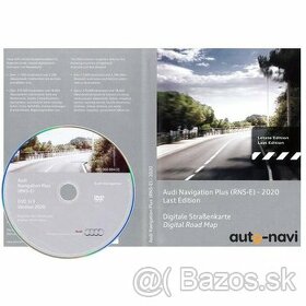 Predám: DVD mapy 2020 Audi navigation plus (Rns-e)