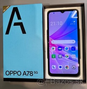 Oppo A78, 5G, black, 4/128gb