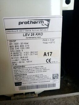 Protherm lev 28kko plynový