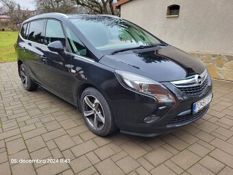 Opel Zafira 1,4 turbo s LPG + ťažné