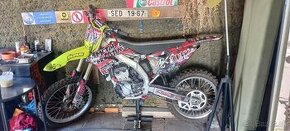 Ponúkam crossu Suzuki 2015 FMF výfuk vstrek 250ka - 1