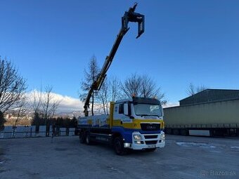 MAN TGS valník s hydraulickou rukou HIAB 211-TOP STAV