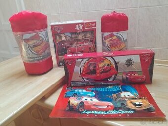 Detsky stan spacaky a puzzle Cars McQueen