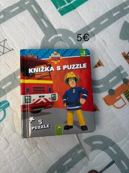 Požiarnik Sám puzzle kniha - 1