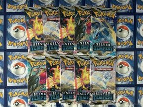 Pokemon TCG Sword & Shield Silver Tempest Booster Pack 10x